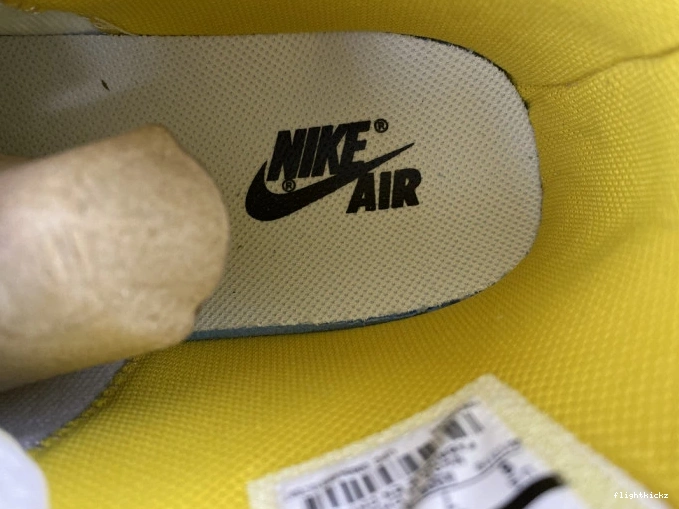 White AQ0818-149 Yellow-Cone Jordan Off-White Air Dark 1 NRG x Powder 0728